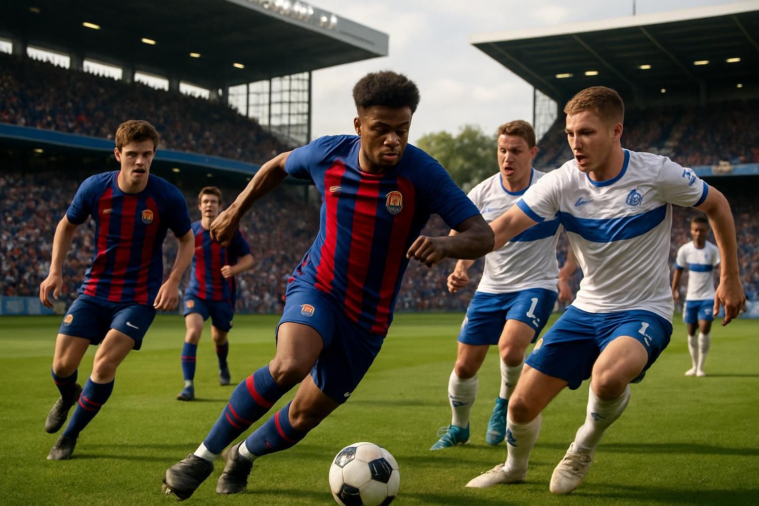 le fc barcelone, avec karim adeyemi et sa jeune équipe, a été freiné par birmingham lors d’un match amical intense. retour sur une rencontre pleine d’opportunités et de défis pour les jeunes talents.
