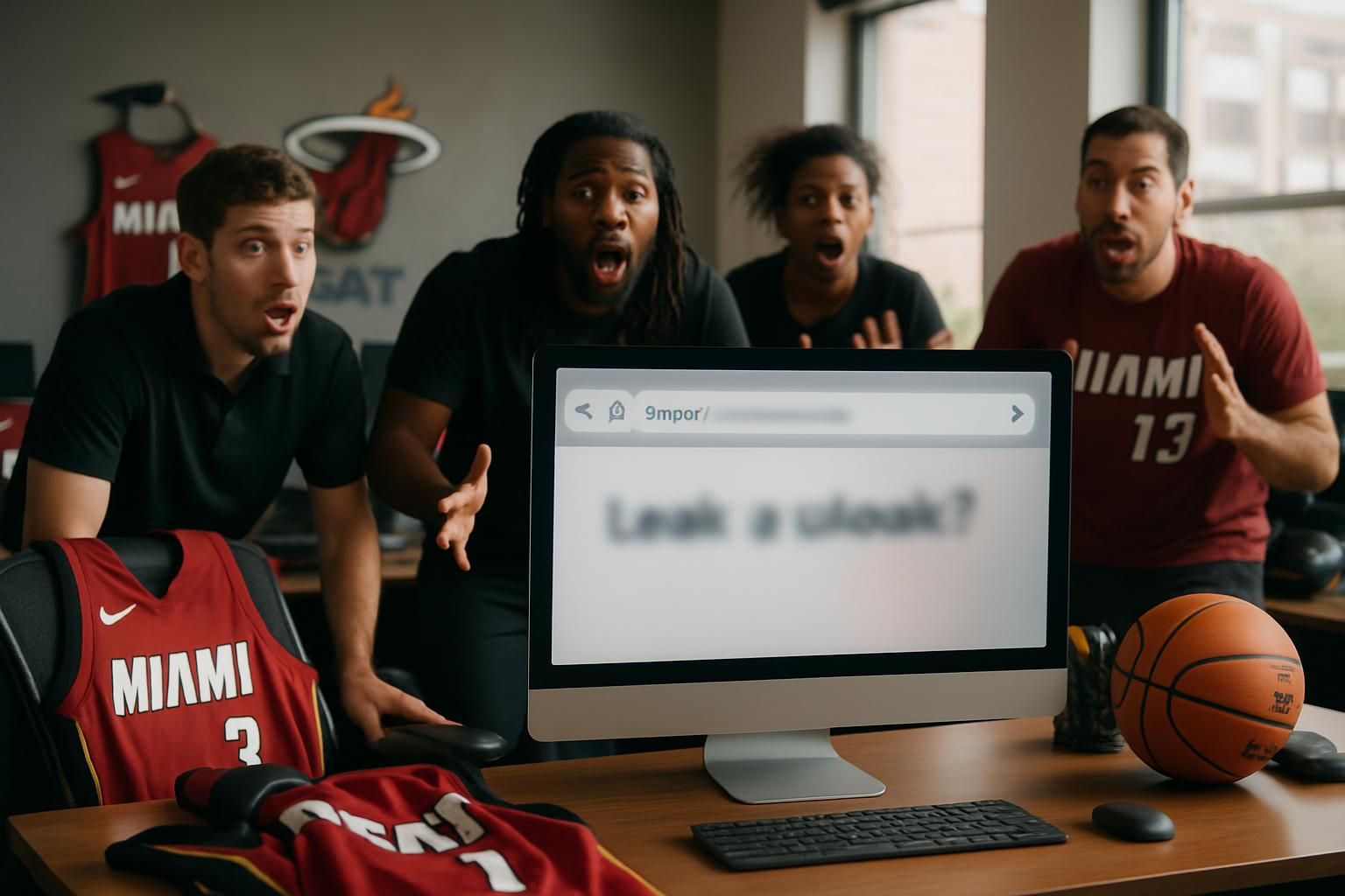 découvrez comment le miami heat a accidentellement révélé un lien confirmant l'arrivée prochaine de lebron james, une nouvelle qui agite déjà le monde du basketball.