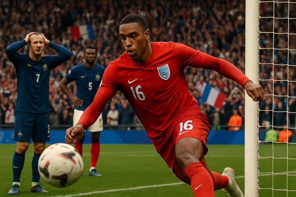 revivez le but décisif d'ezri konsa qui offre la victoire à l'angleterre face aux bleus en petite finale, une occasion ratée pour la france, à travers une vidéo exclusive.