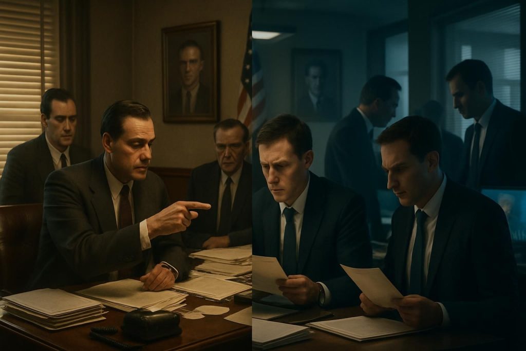 découvrez l'histoire des purges politiques dans l'administration américaine, des prémices avant donald trump aux méthodes controversées de joseph mccarthy et la célèbre chasse aux sorcières.