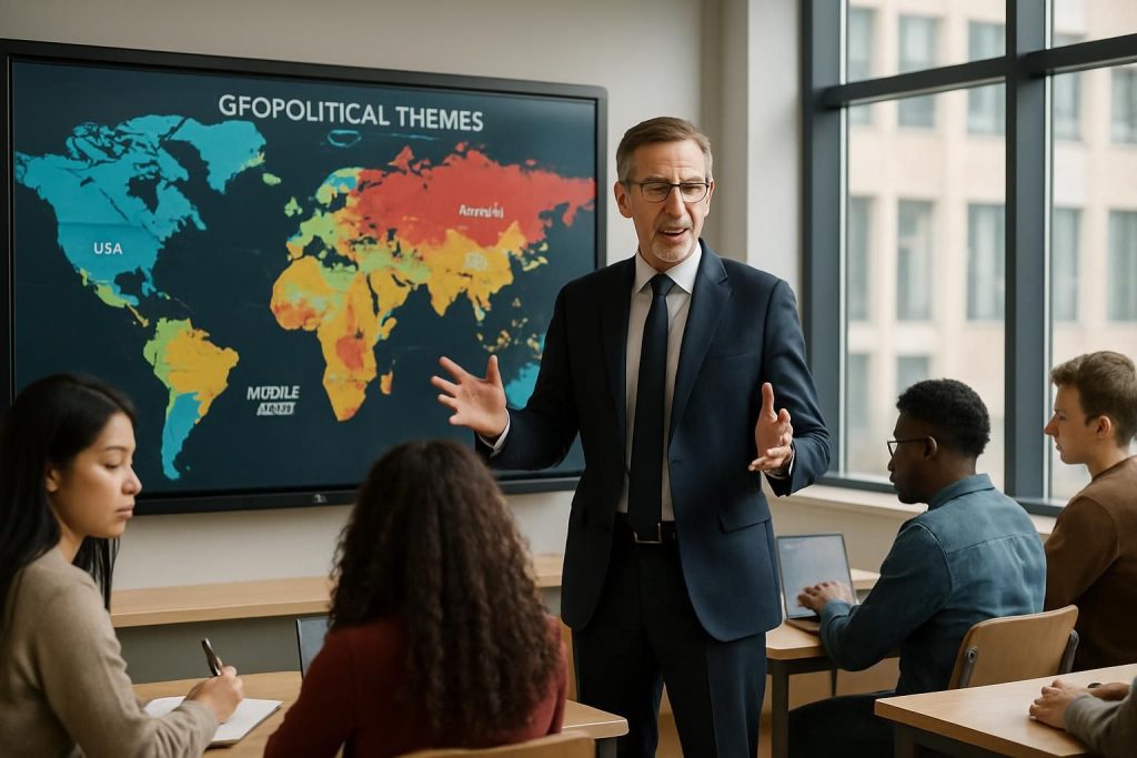 luc de rancourt, général et professeur à l’edhec, met en avant l'importance essentielle de la formation en géopolitique pour les futurs cadres, afin de mieux préparer les leaders de demain aux enjeux mondiaux.