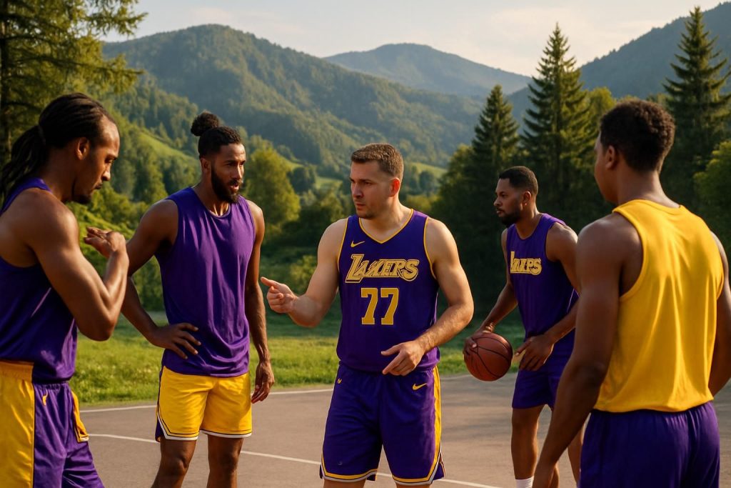 découvrez le mini-stage exclusif organisé par luka dončić en slovénie avec ses coéquipiers des lakers de los angeles, une préparation unique pour renforcer leur cohésion et performance.