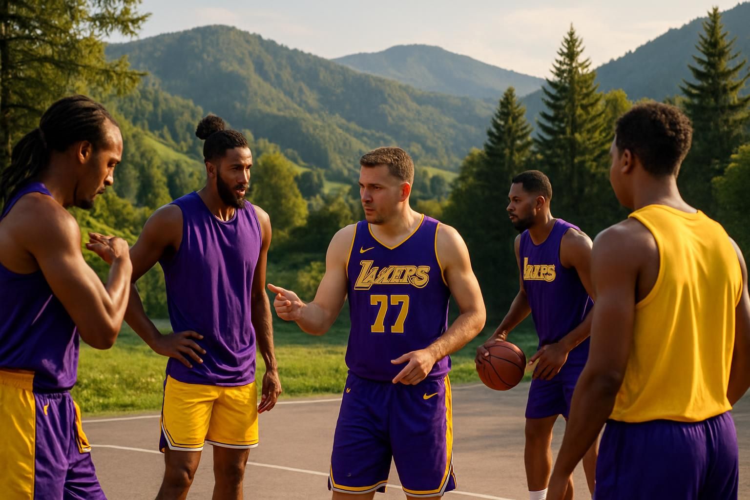 découvrez le mini-stage exclusif organisé par luka dončić en slovénie avec ses coéquipiers des lakers de los angeles, une préparation unique pour renforcer leur cohésion et performance.