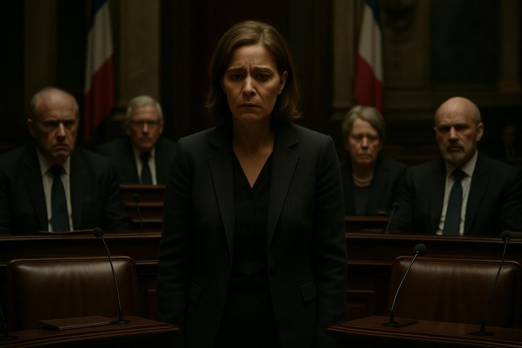 le sénat prononce une sanction historique contre une élue pour manque de probité, marquant une étape majeure dans la lutte contre la corruption politique.