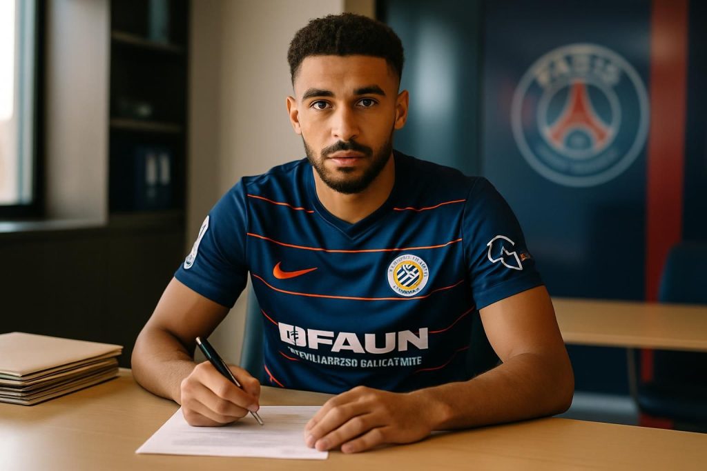 mercato : naoufel el-hannach revient en prêt au montpellier hsc en provenance du psg, une opportunité pour renforcer son expérience et développer son talent.