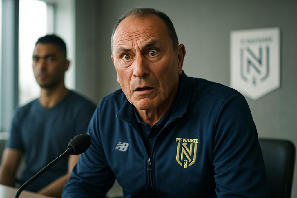 découvrez la réaction étonnée de michel der zakarian face à l'absence prolongée de mostafa mohamed à nantes : « je n’ai jamais vu ça ! » une situation inattendue qui intrigue le club et les supporters.