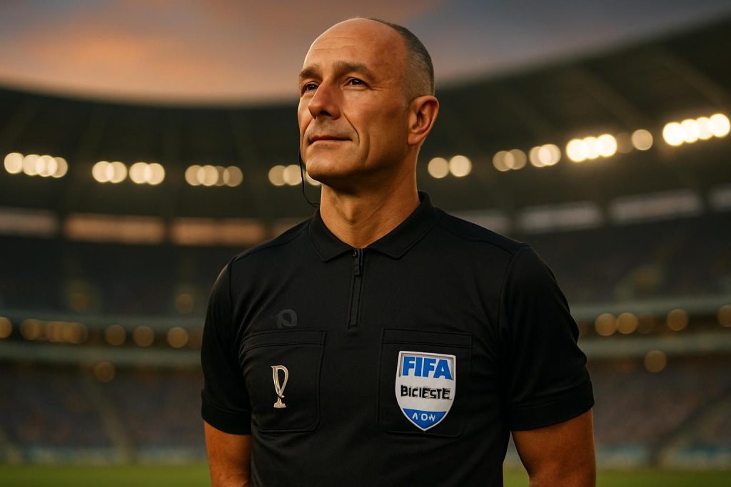 slavko vincic, l'arbitre de la finale du mondial, annonce sa retraite une semaine après le match espagne-argentine, marquant la fin d'une carrière remarquable.