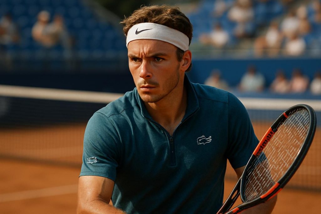 titouan droguet éliminé en quarts de finale de l'atp 250 d'umag, une étape importante franchie avec détermination et combativité.