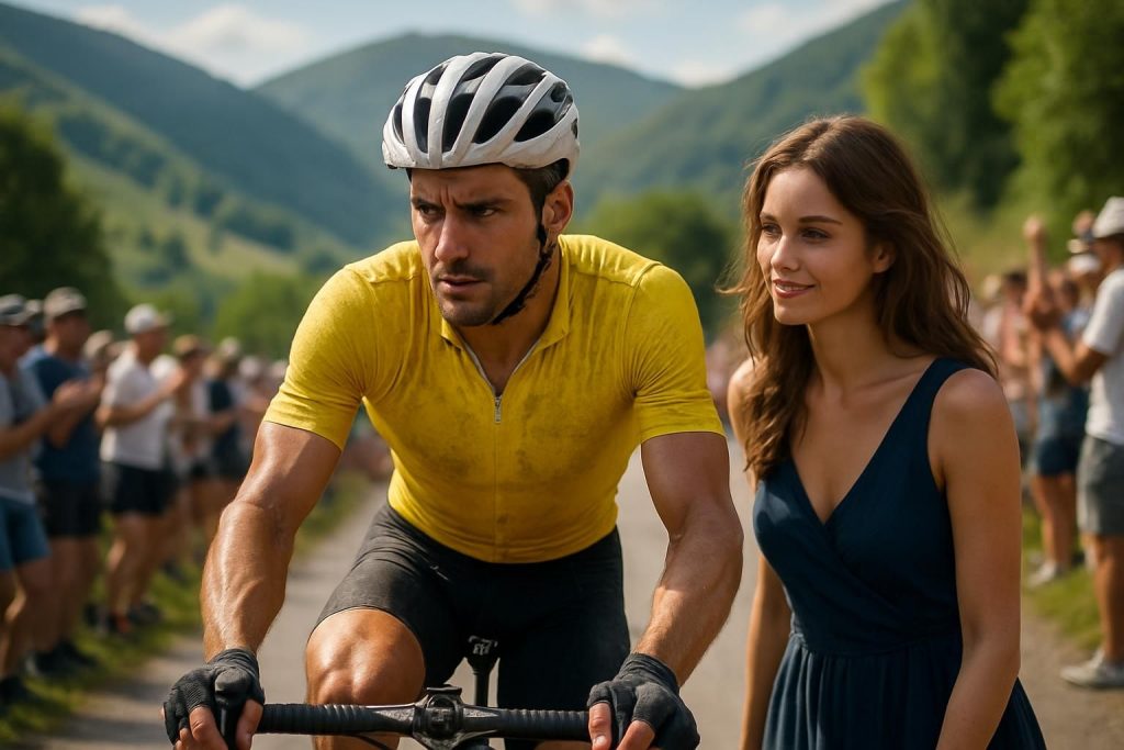 découvrez le parcours exceptionnel de paul seixas, un athlète au tempérament de champion qui charme sandy casar lors du tour de france. une histoire de passion et de détermination.