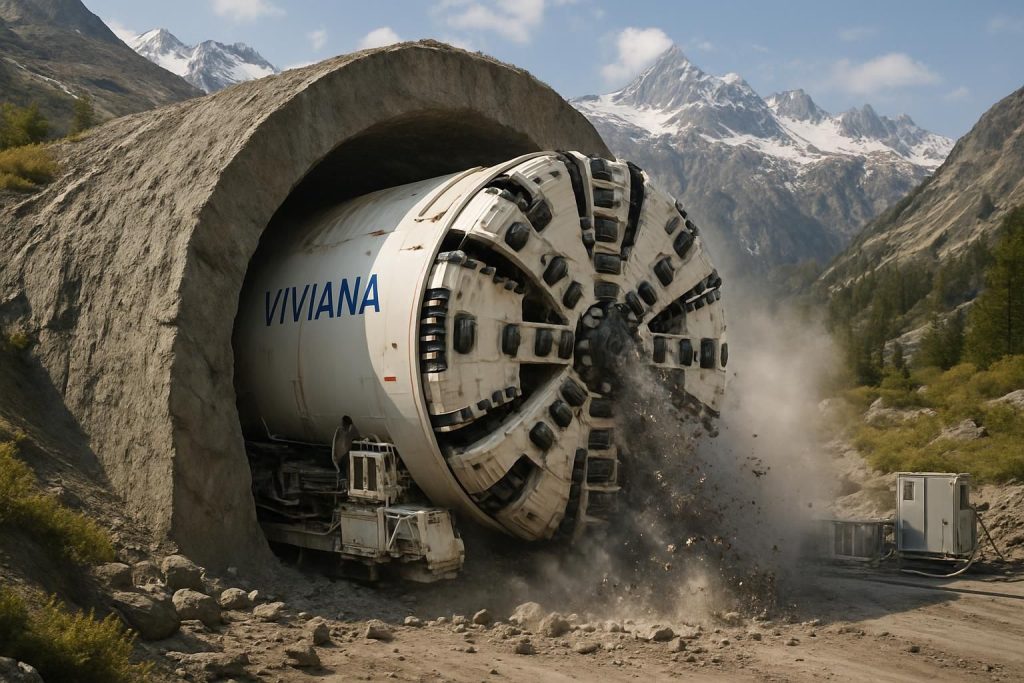découvrez les avancées du percement du tunnel lyon-turin avec viviana, qui poursuit son travail sans relâche pour connecter les régions et faciliter les échanges.
