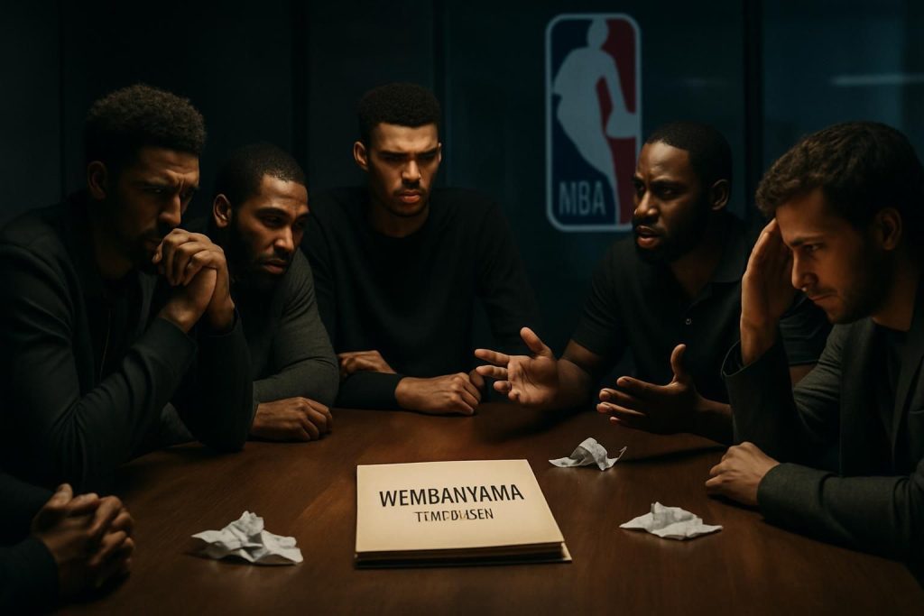 découvrez la réaction du syndicat des joueurs de la nba face à l'effort financier exceptionnel de victor wembanyama, mettant en lumière les défis d'un système jugé défaillant.