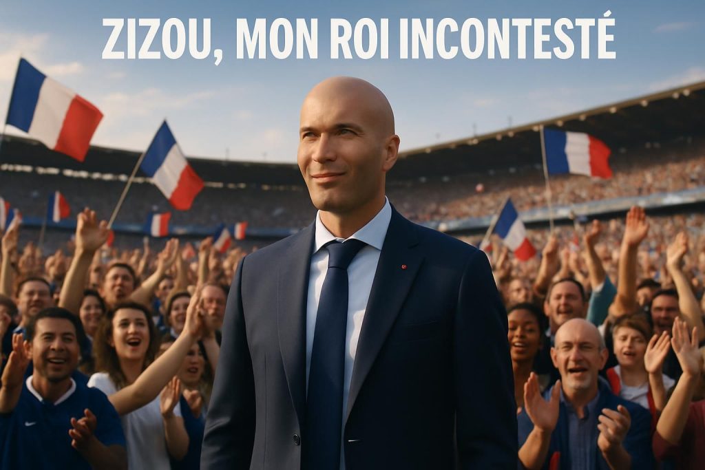 découvrez l'hommage vibrant à zinédine zidane, « zizou, mon roi incontesté », un sélectionneur au charisme unique qui fait l'unanimité au sein de l'équipe de france et enflamme les foules.