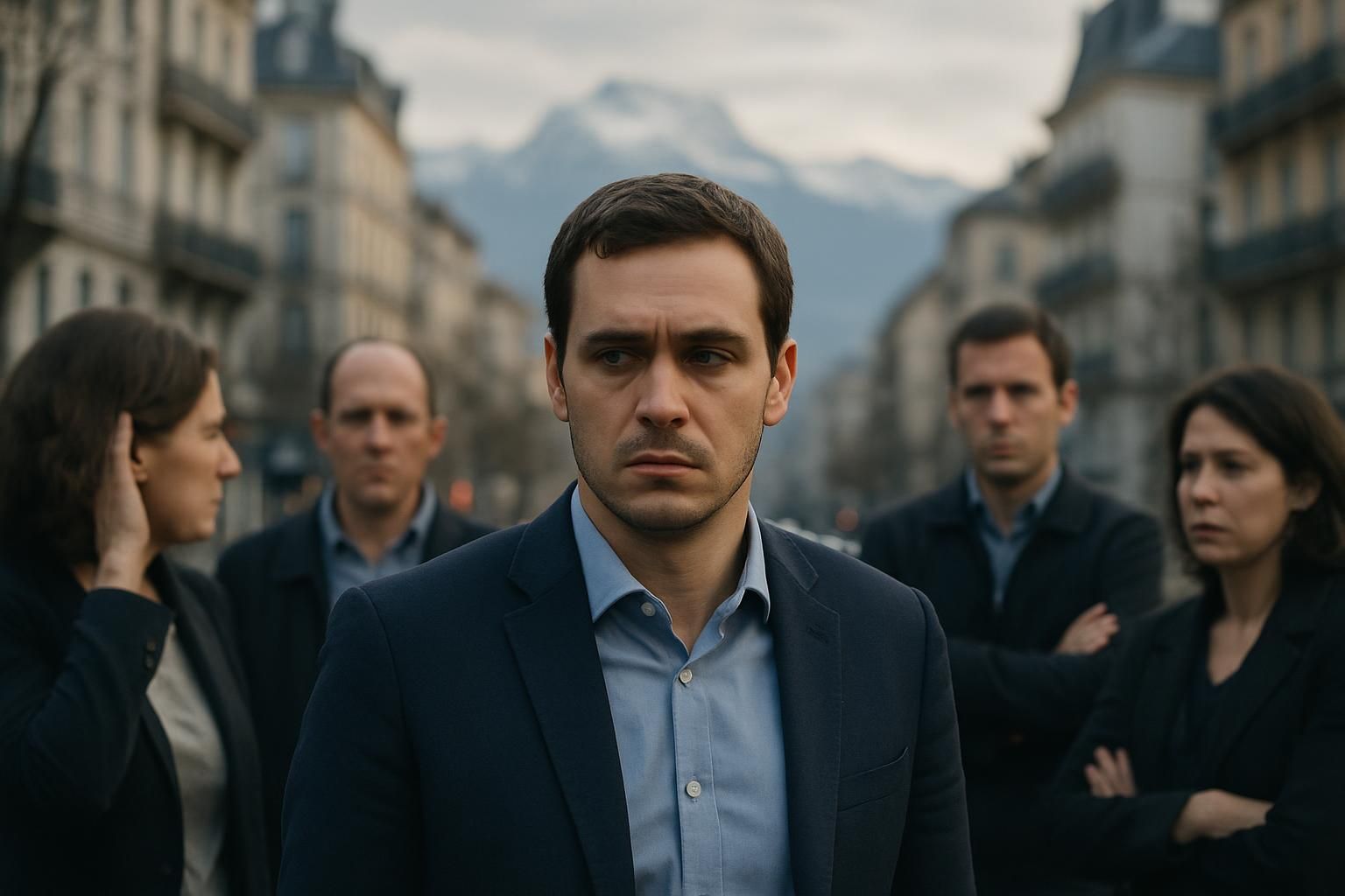 à grenoble, allan brunon, figure insoumise, confronté à des remises en question au sein de son propre camp, navigue entre défis internes et engagement politique.
