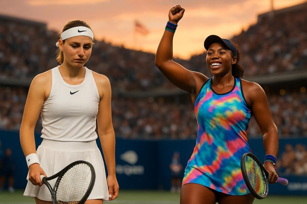 après une brillante finale à roland-garros, maja chwalinska est éliminée dès le 1er tour de l'us open par taylor townsend, mettant fin prématurément à sa course dans le tournoi.