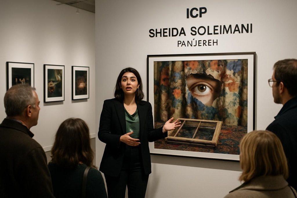 découvrez l'exposition panjereh de sheida soleimani aux archives du international center of photography (icp), une exploration captivante présentée par l'œil de la photographie.