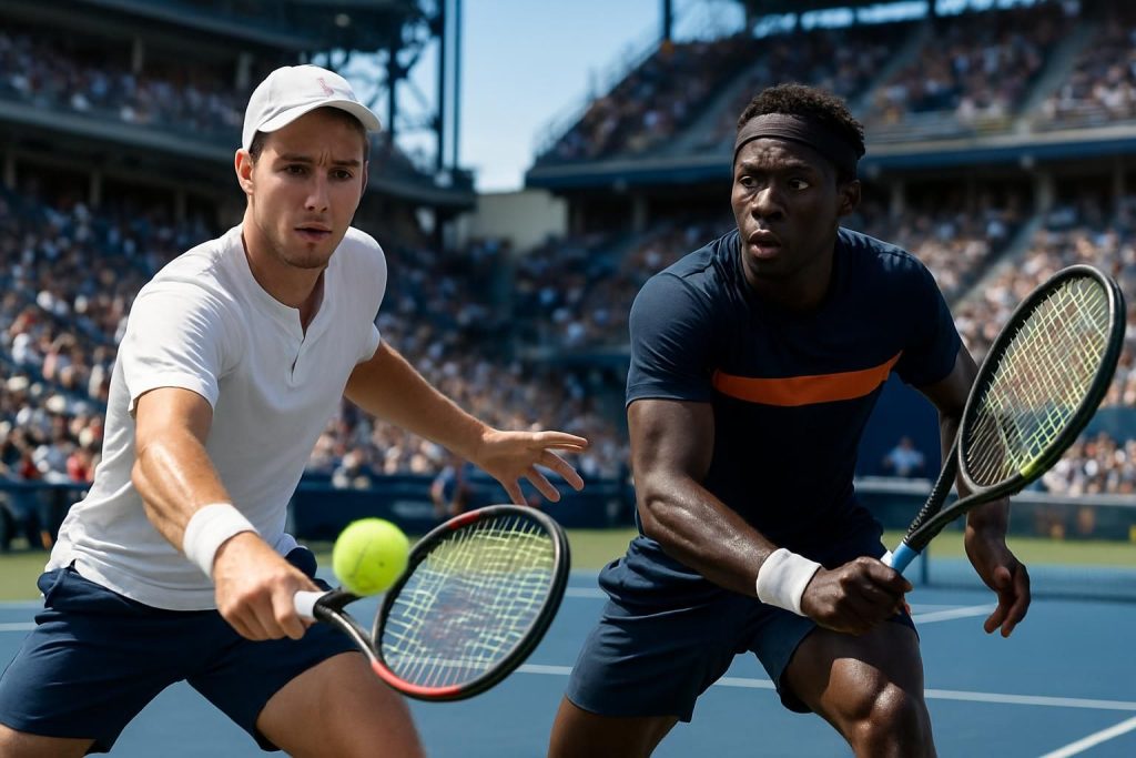 arthur gea et moïse kouame visent leur première participation au tableau principal de l'us open, prêts à relever le défi et à marquer l'histoire du tournoi.