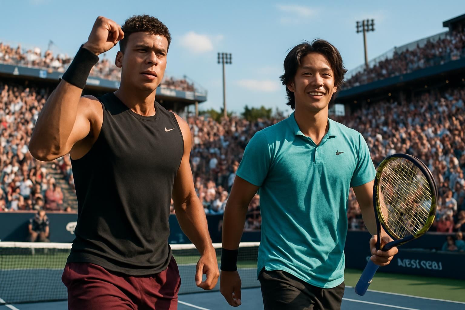 ben shelton et learner tien se distinguent en atteignant les demi-finales du prestigieux masters 1000 de montréal, une performance remarquable dans le monde du tennis.