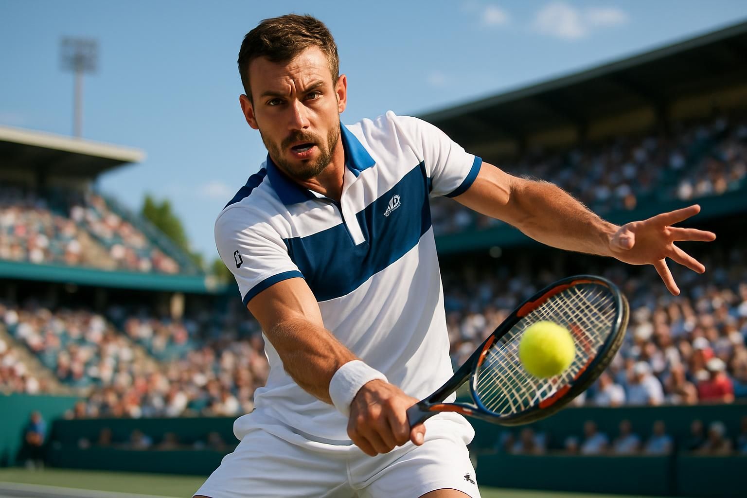 benjamin bonzi réalise une performance remarquable en atteignant les demi-finales du tournoi de winston-salem, affirmant son talent sur le court.