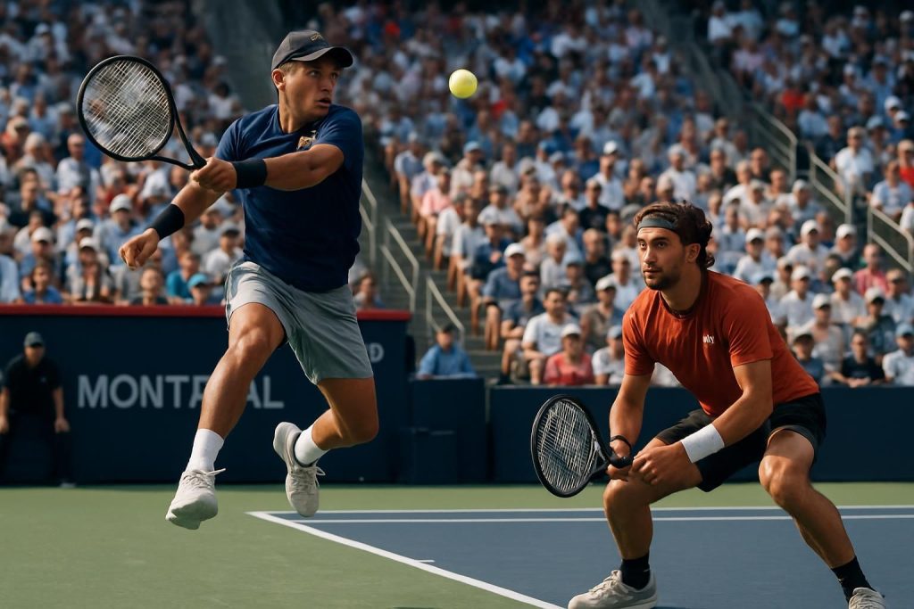 brandon nakashima domine luciano darderi et se qualifie pour les demi-finales du masters 1000 de montréal, confirmant sa place parmi les meilleurs joueurs du tournoi.
