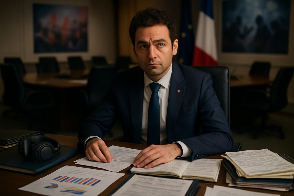 découvrez les défis du ministre david amiel face au budget 2027, entre enjeux politiques et une adolescence politique mouvementée.