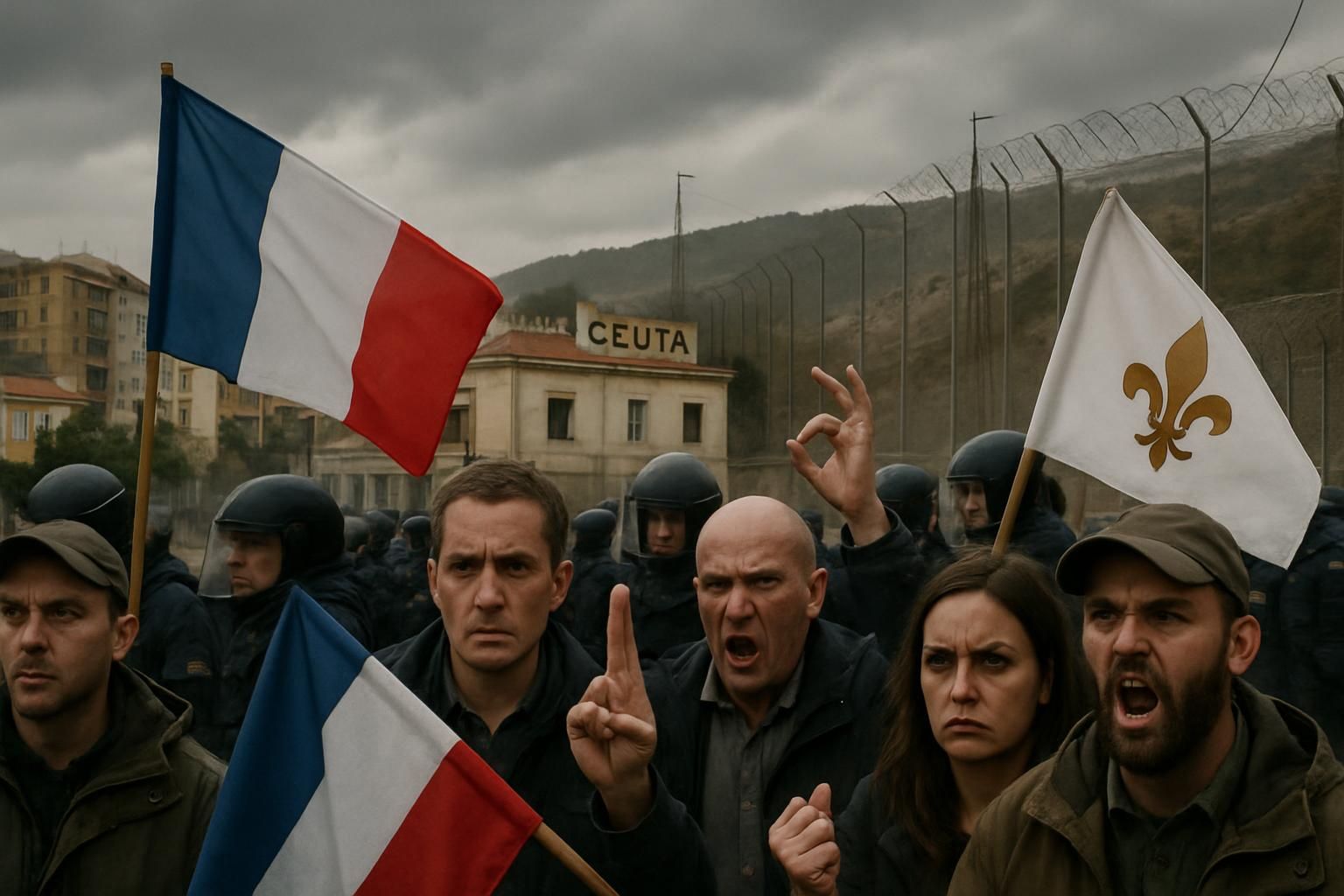 analyse de la manière dont ceuta est utilisée comme un enjeu politique par la droite et l’extrême droite françaises pour exprimer des positions xénophobes.