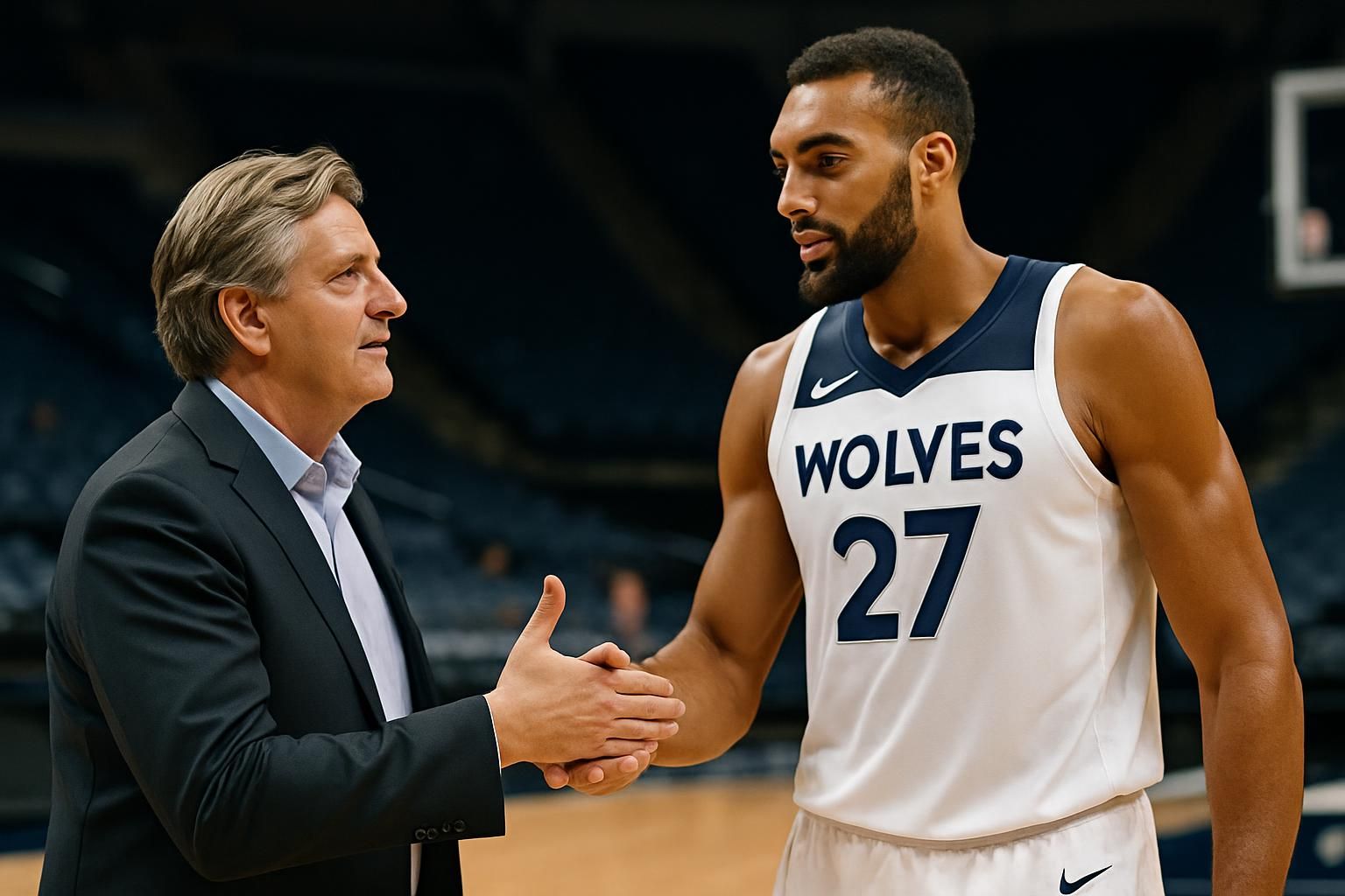 chris finch, entraîneur des wolves, rend hommage à rudy gobert en le qualifiant de « hall of famer incontestable », soulignant son impact et son talent exceptionnel dans le basketball.