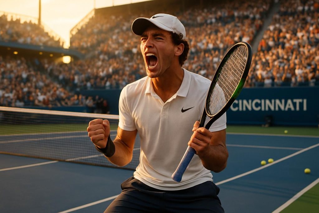 un an après son exploit à cincinnati, térence atmane revient sur ce moment clé qui a marqué un tournant décisif dans sa carrière de tennisman.