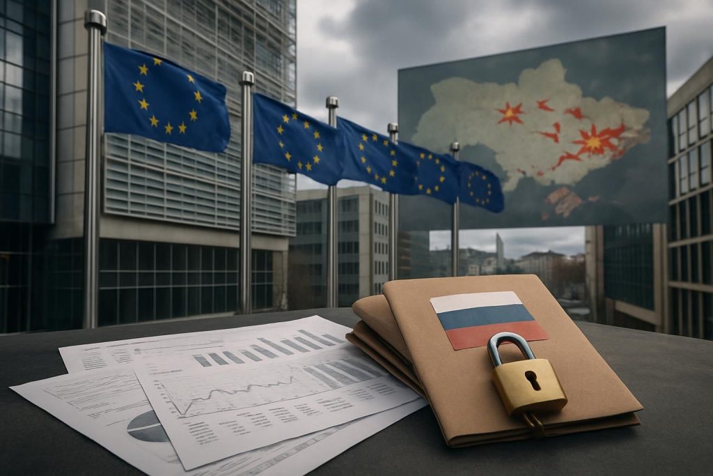 l'union européenne est pressée de bloquer les avoirs russes en belgique afin de renforcer le soutien à kiev face au conflit en ukraine.