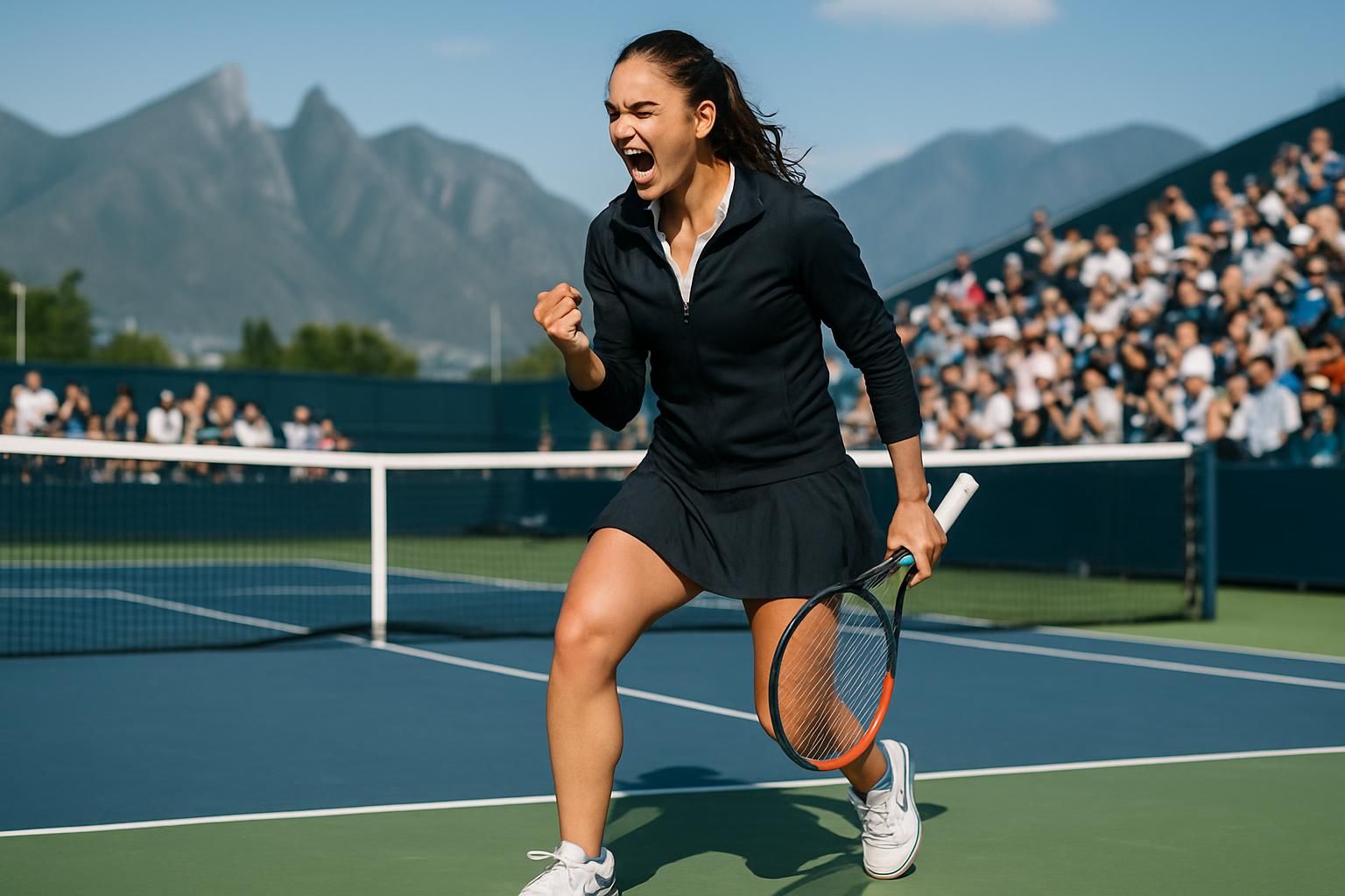 diane parry réalise une performance remarquable en atteignant pour la première fois les demi-finales du tournoi wta 500 de monterrey, marquant une étape clé dans sa carrière.
