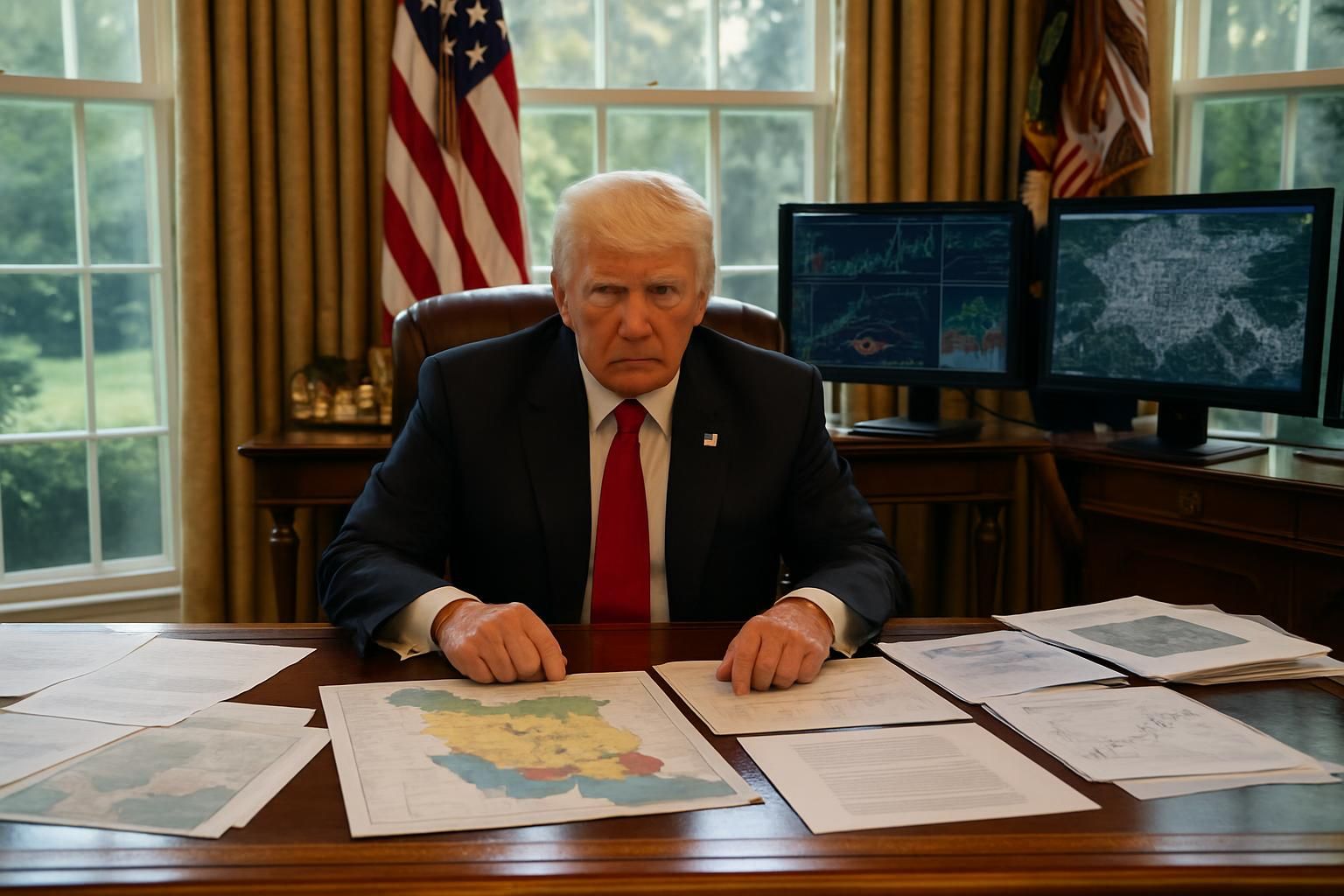 découvrez comment donald trump intensifie la pression économique pour isoler téhéran et renforcer la stratégie américaine au moyen-orient.