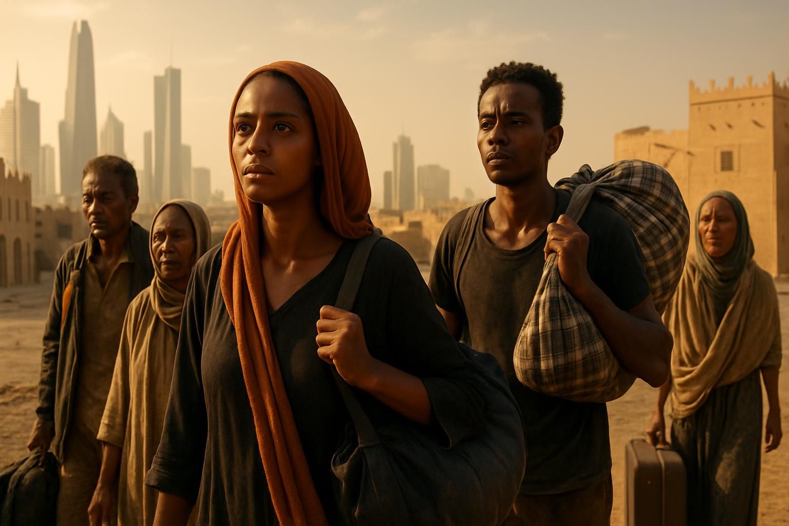 en arabie saoudite, malgré les exécutions capitales, la détermination des migrants éthiopiens à chercher une vie meilleure reste intacte, révélant les défis humanitaires et sociaux persistants.