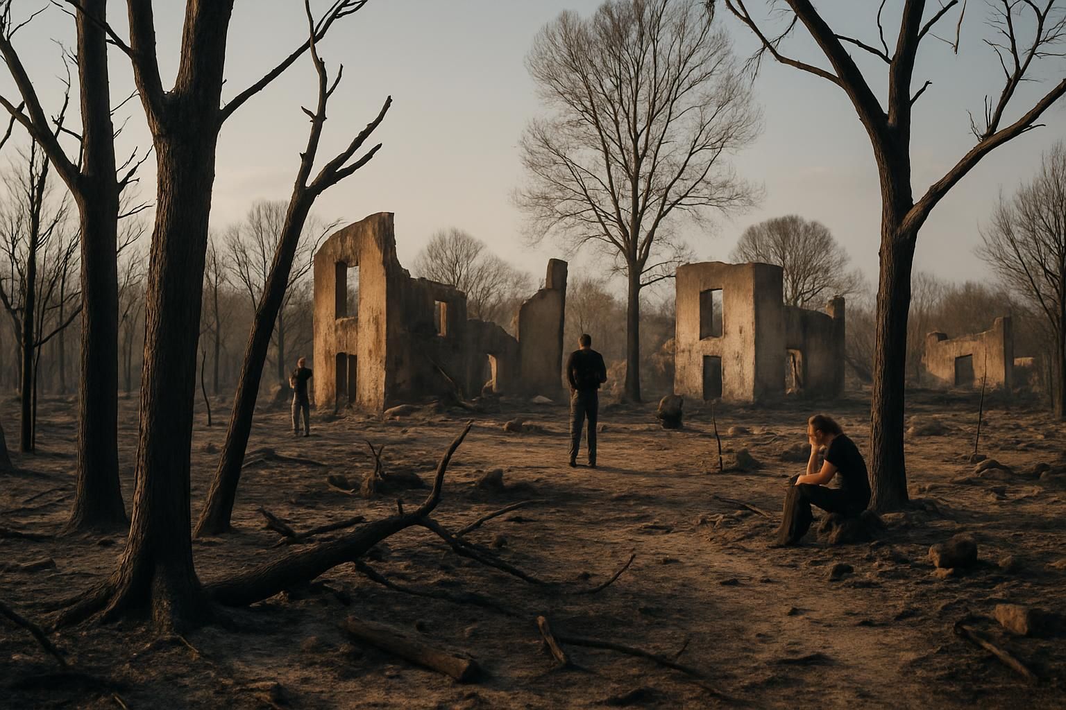 En Gironde, après l’incendie, place aux interrogations et réflexions
