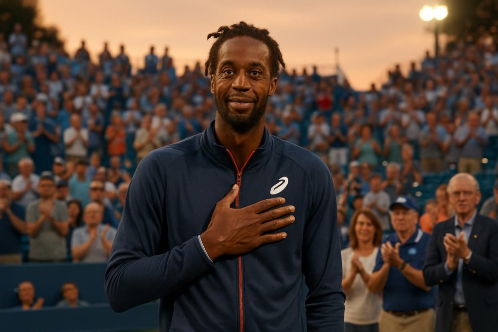 découvrez le dernier hommage de gaël monfils et ses remerciements après sa performance au masters 1000 de cincinnati, une étape marquante de sa carrière.