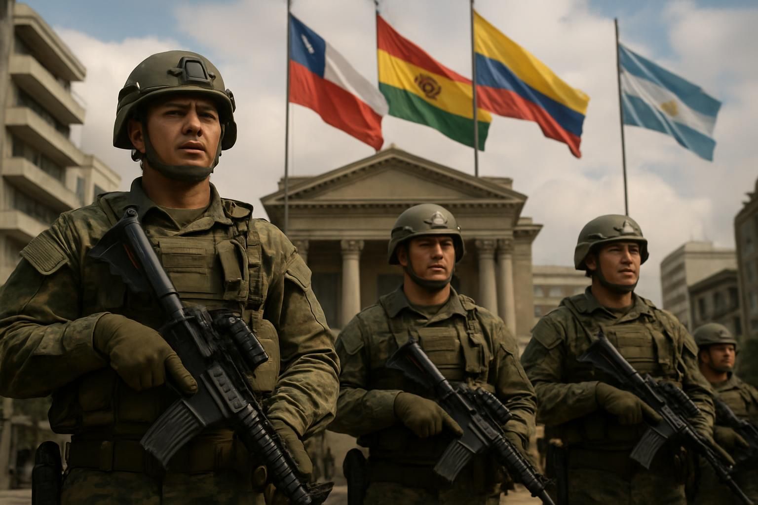 analyse approfondie du regain d'influence des militaires en amérique latine et ses implications géopolitiques dans la région.