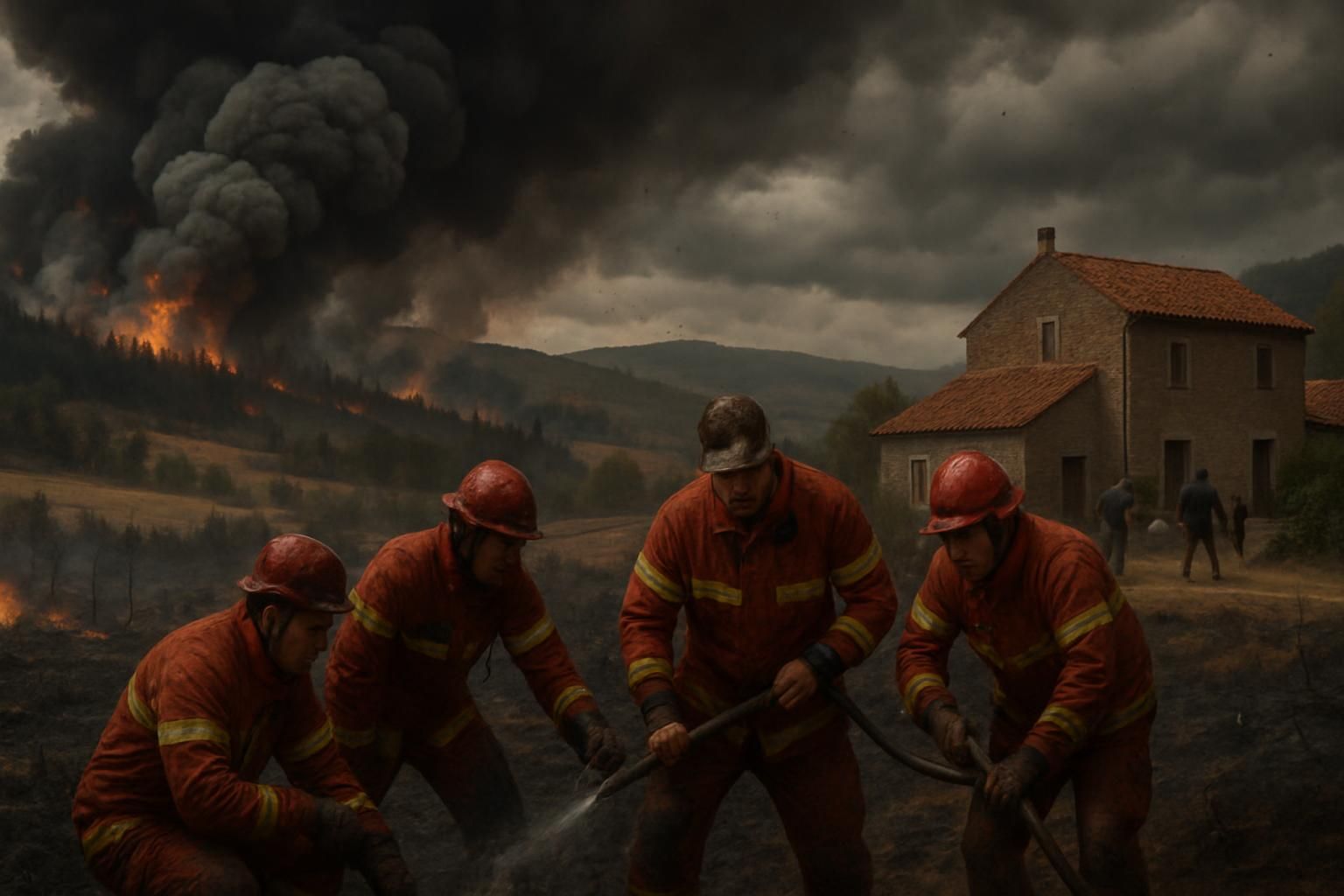 incendies en drôme et lozère : 370 hectares détruits, 4 pompiers blessés et 20 habitations évacuées pour garantir la sécurité des habitants.