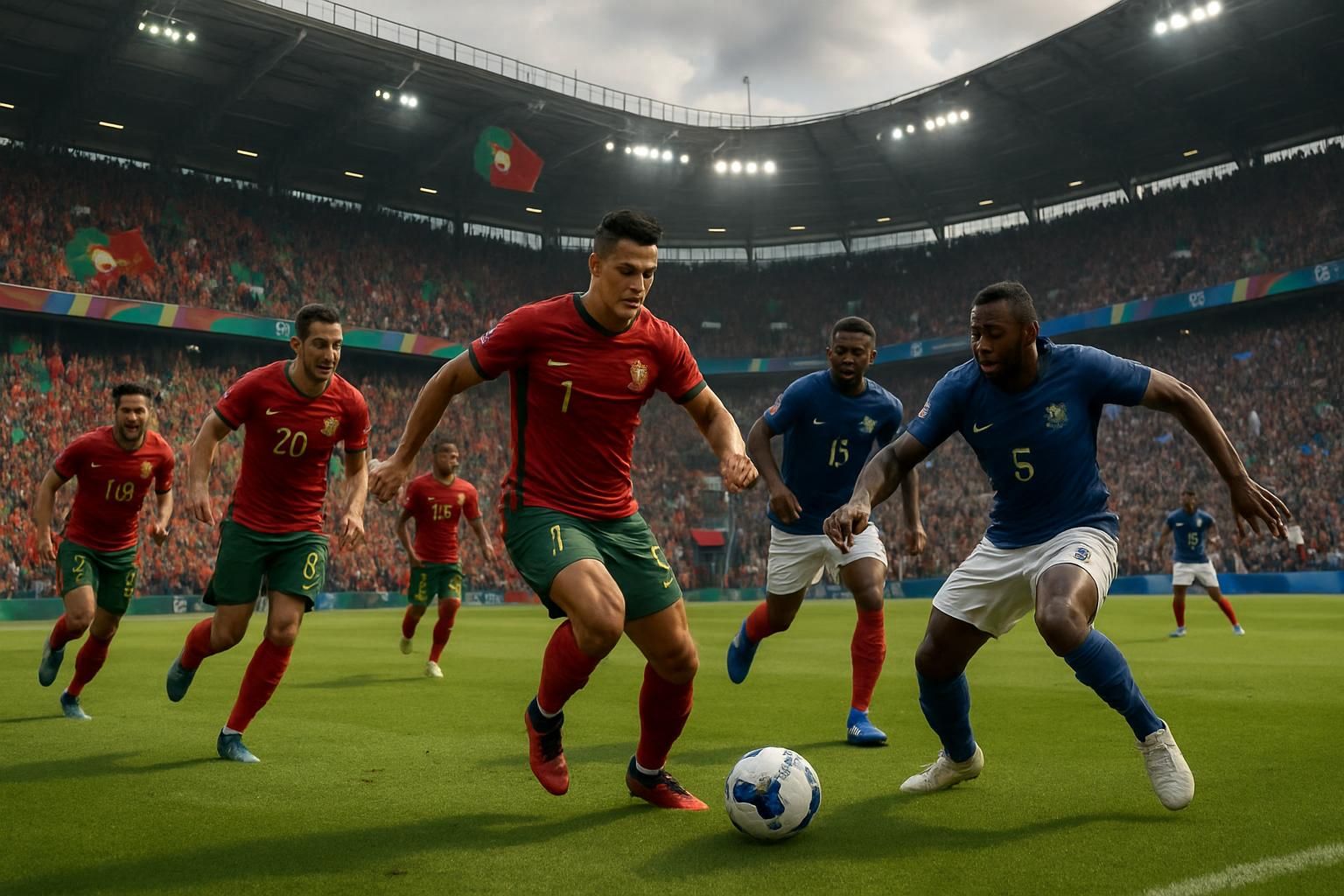 découvrez comment le portugal retrouve sa forme et menace la 5e place du classement uefa détenue par la france dans la course aux meilleures nations du football européen.