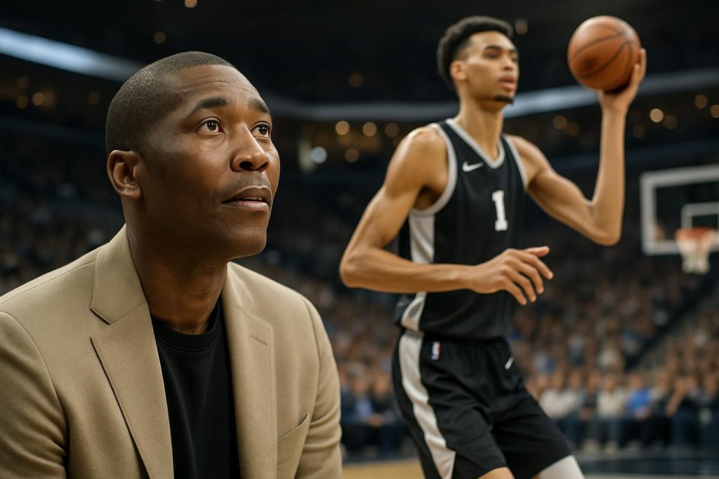 jamal crawford exprime son admiration pour victor wembanyama, qualifiant sa présence sur le terrain d'une expérience unique et inédite dans le monde du basketball.