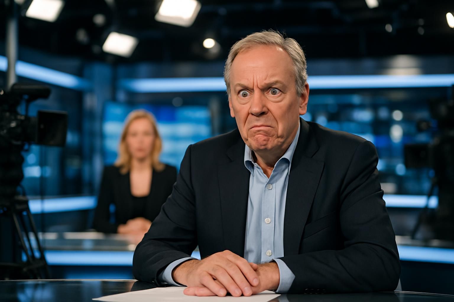 un ancien présentateur de france 2 exprime sa surprise et critique vivement mélanie taravant ainsi que son journal télévisé controversé, suscitant un débat intense dans les médias.