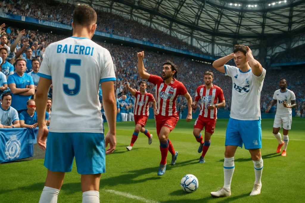 l'om s'incline contre l'atlético de madrid lors du dernier match de préparation, avec une performance décevante et balerdi hué par les supporters au vélodrome.