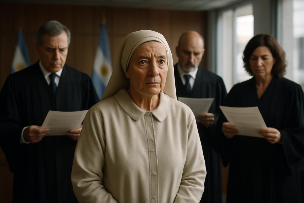 la justice argentine annule l'acquittement d'une ancienne nonne accusée d'abus sur des enfants sourds, relançant une affaire sensible et médiatisée.