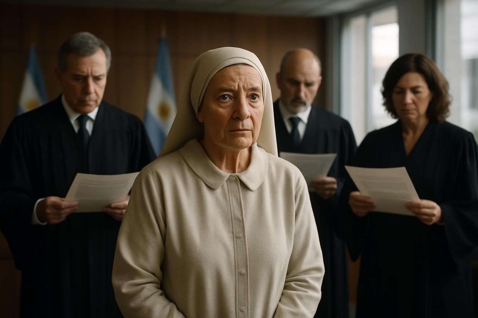 la justice argentine annule l'acquittement d'une ancienne nonne accusée d'abus sur des enfants sourds, relançant une affaire sensible et médiatisée.