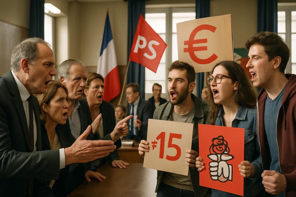 découvrez comment la proposition de la «primaire à 15 euros» crée un nouveau clivage au sein du parti socialiste, révélant des tensions et débats internes.