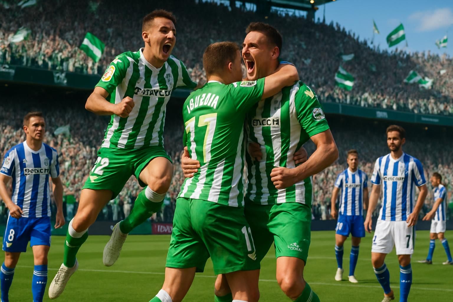 le betis séville décroche sa première victoire en liga face à la real sociedad, marquant un début de saison prometteur et plein d'énergie.