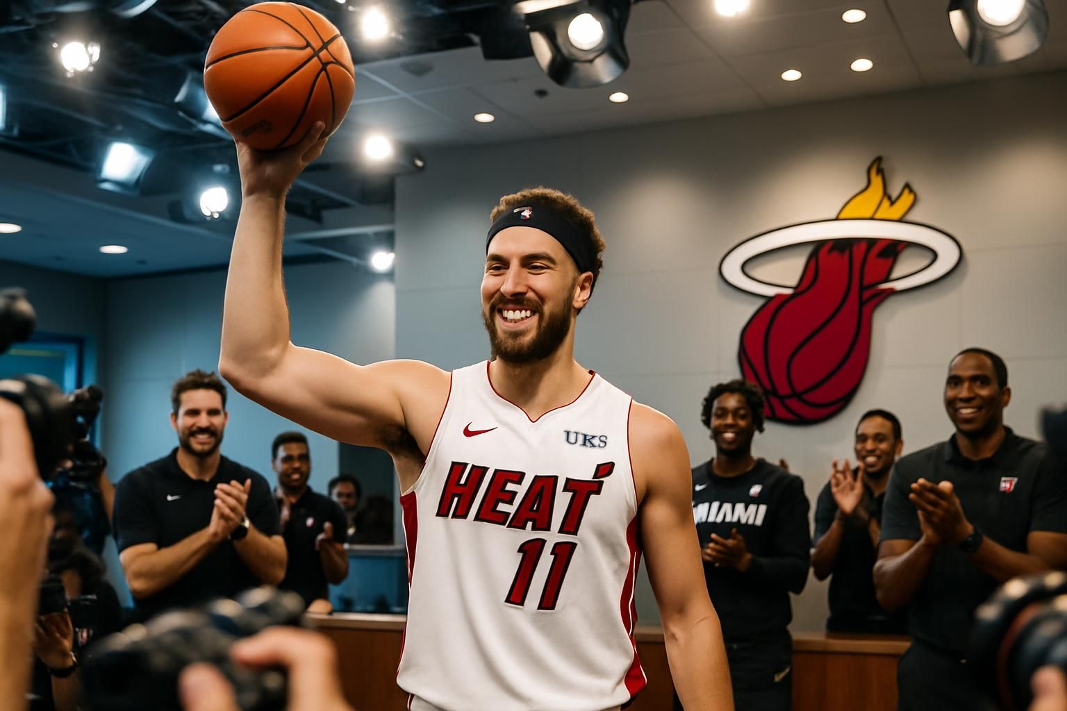 le miami heat annonce officiellement l'arrivée de klay thompson, une légende incontournable de la nba, renforçant ainsi son équipe pour la prochaine saison.