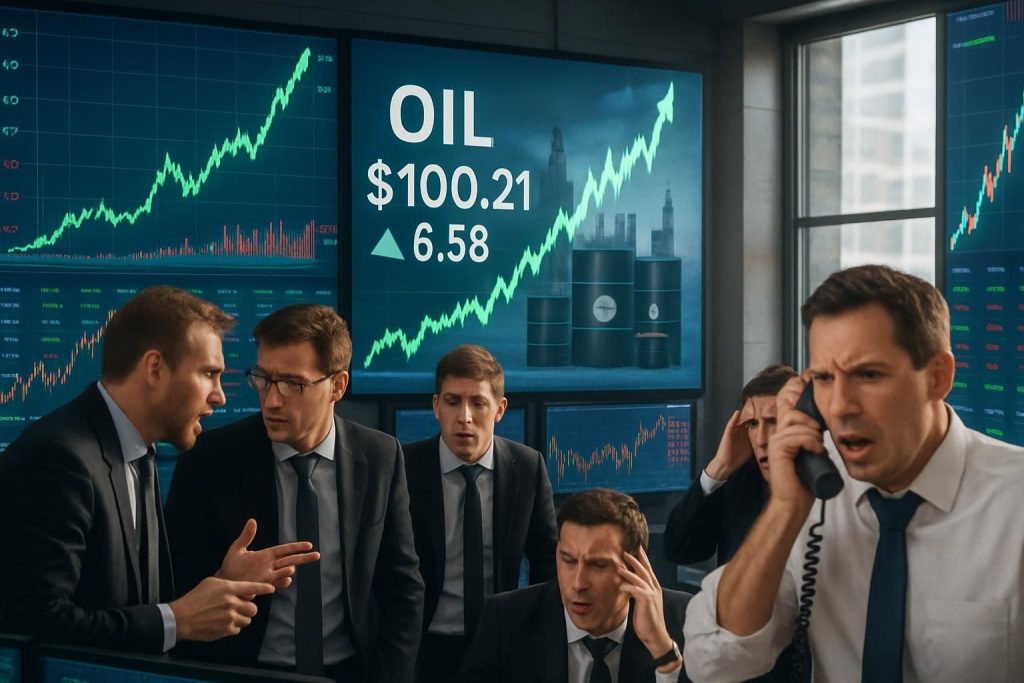 le pétrole franchit la barre des 100 dollars, marquant un retour brutal à la réalité sur les marchés énergétiques et impactant l'économie mondiale.