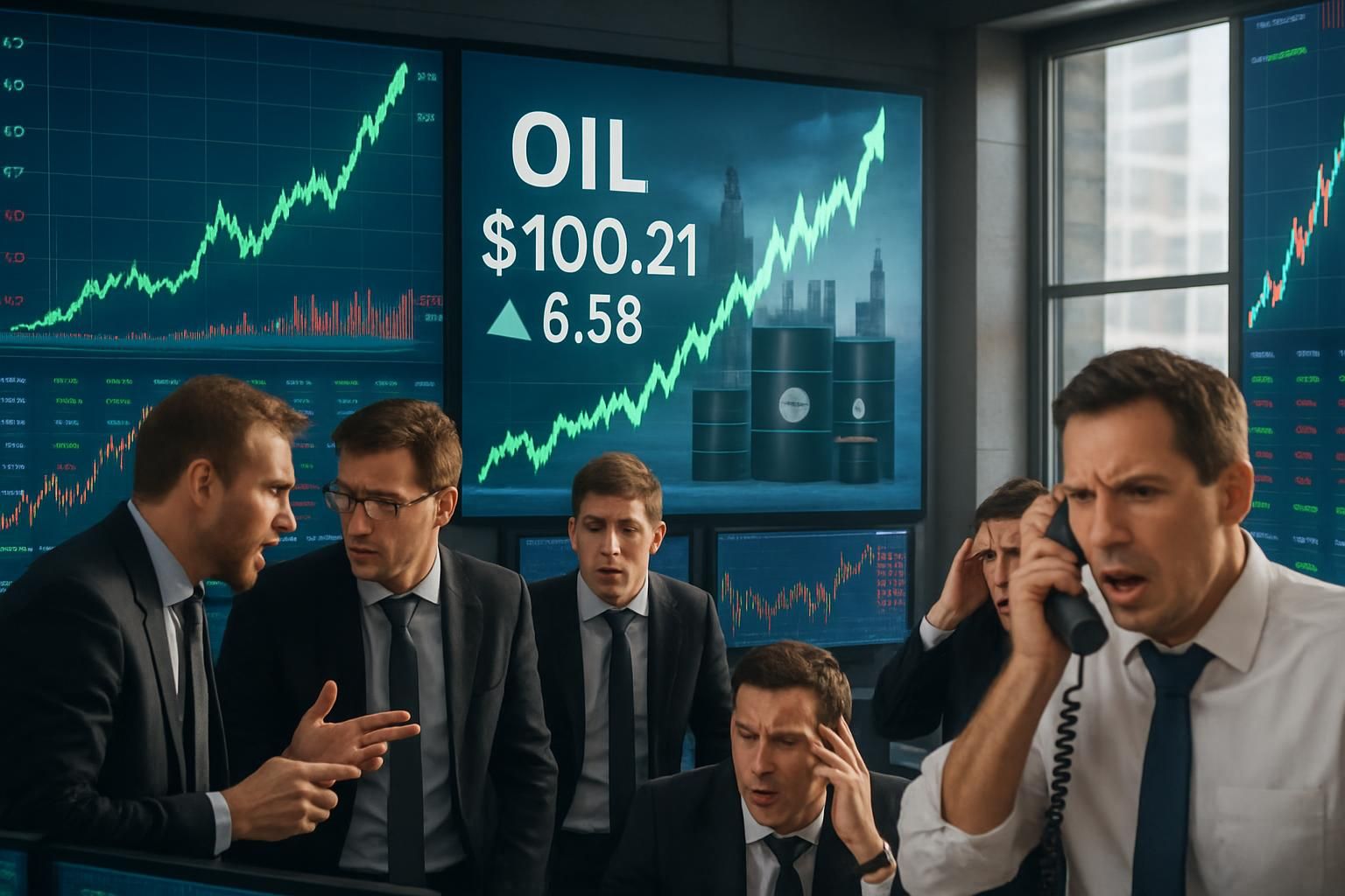 le pétrole franchit la barre des 100 dollars, marquant un retour brutal à la réalité sur les marchés énergétiques et impactant l'économie mondiale.