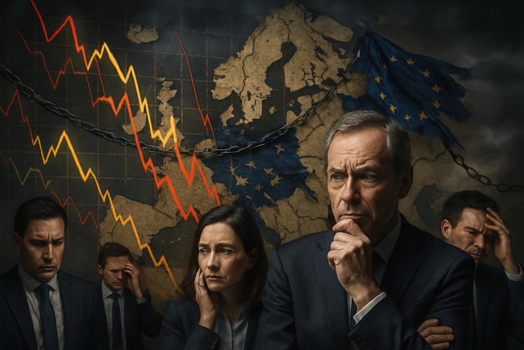 analyse des défis majeurs auxquels l'économie européenne fait face en raison de l'augmentation des incertitudes politiques et géopolitiques, impactant la stabilité et la croissance du continent.