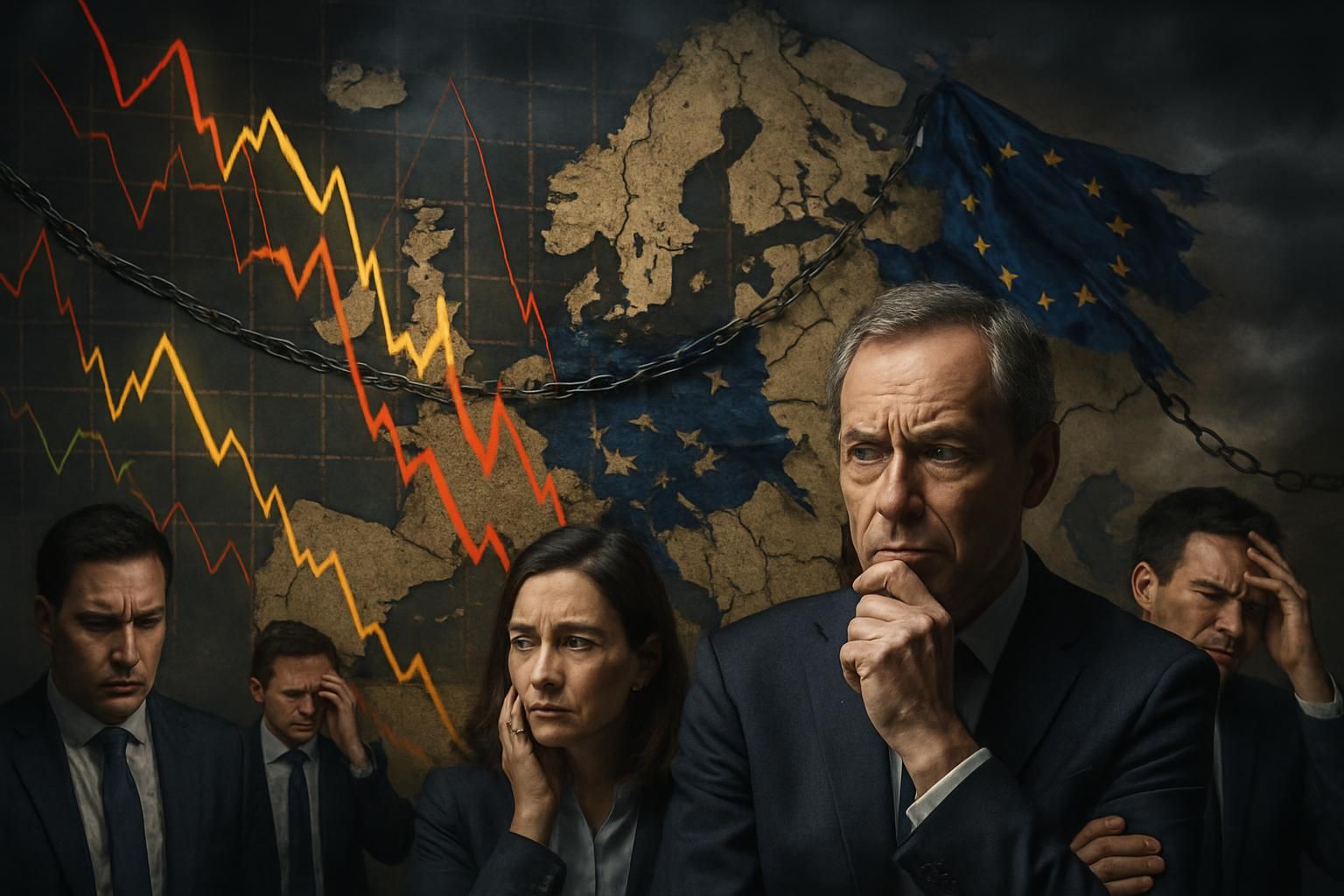 L’économie européenne sous tension face à l’envolée des incertitudes politiques et géopolitiques