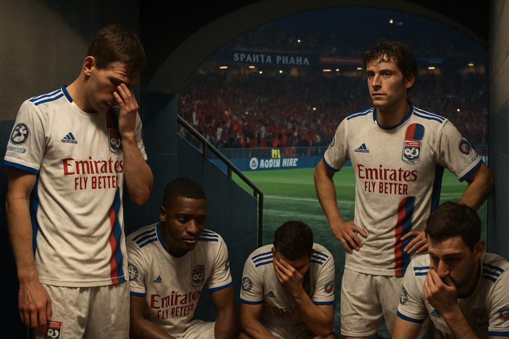 après le match aller contre le sparta en ligue des champions, l'ol reconnaît ses lacunes et admet ne pas mériter un meilleur résultat.