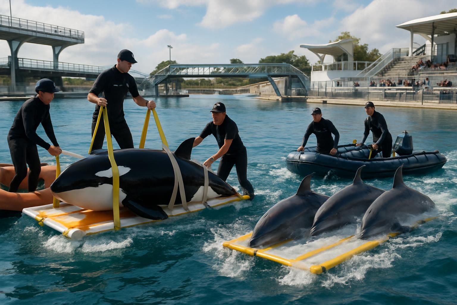 Marineland d’Antibes : le transfert des cétacés crée des remous